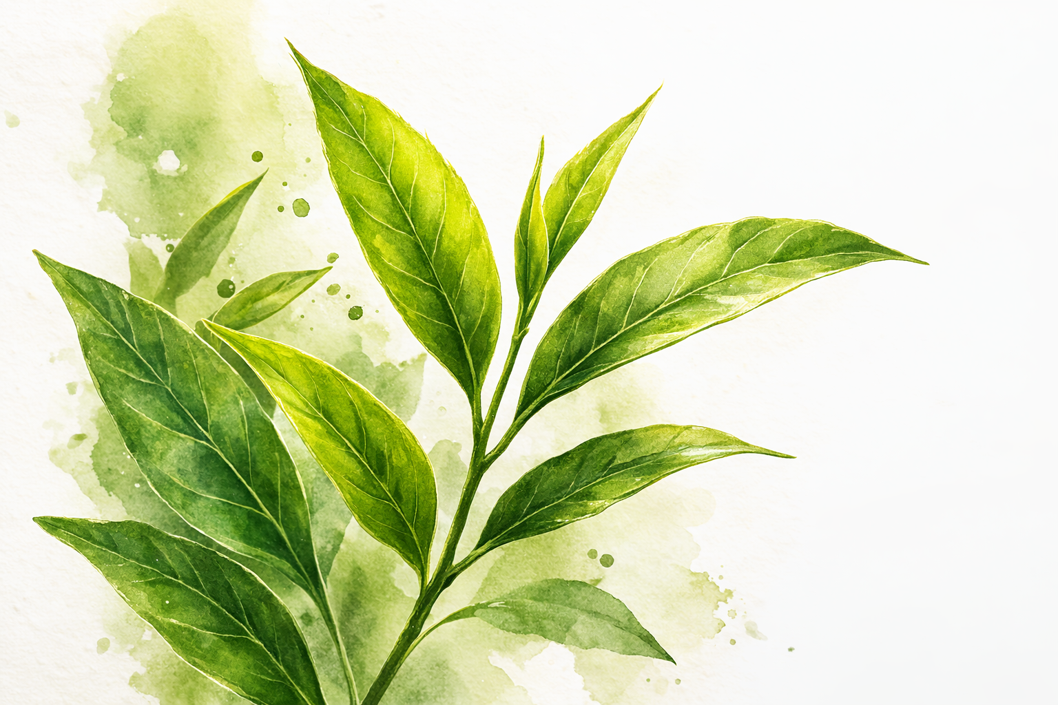 Camellia sinensis – zelený čaj